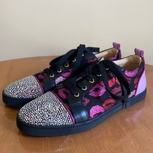 Louboutin sneakers, size 8, brand new, never won